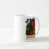 "WARNING: May Explode Without Notice" – Fantasy Koffiemok (Voorkant rechts)