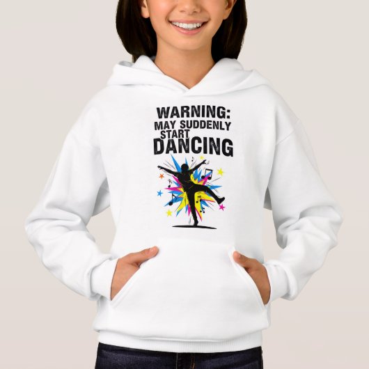  Warning: May Suddenly Start Dancing design (Voorkant)