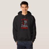 Warning May Talk About Tornados Tornado Hunter Hoodie (Voorkant volledig)