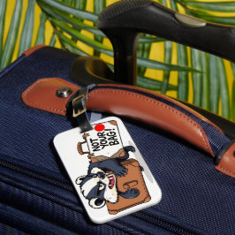 Warning Not Your Bag Don't Touch Bagagelabel