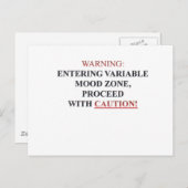 WARNING.pdf Briefkaart (Voorkant / Achterkant)