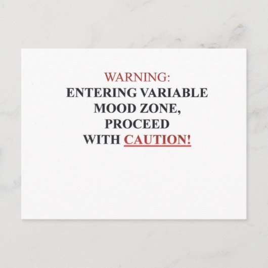 WARNING.pdf Briefkaart (Voorkant)