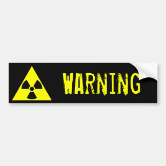 Warning-spectrum Bumpersticker
