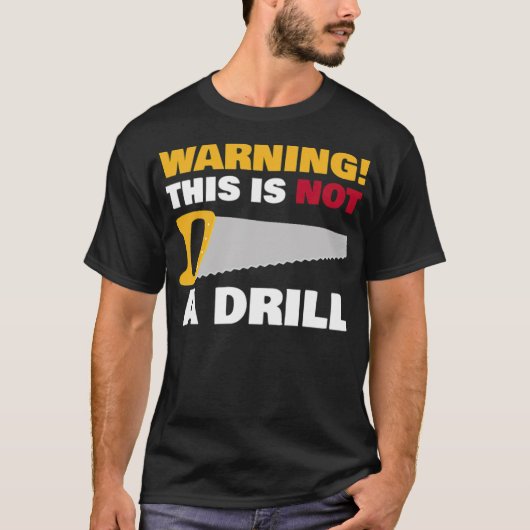 WARNING This Is Not A boy space 8th birthday funn T-shirt (Voorkant)