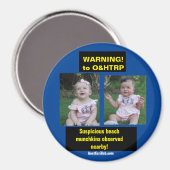 WARNING to O&HTRP Magneet (Voorkant / Achterkant)