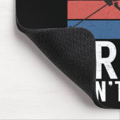 Warning Trees Dont Move Snow Winter Sport Skier  Muismat (Hoek)