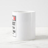 Warning Urologist Hard At Work Do Not Disturb Grote Koffiekop (Voorkant)