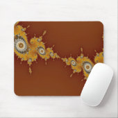 Warp - Fractal Mousepad Muismat (Met muis)