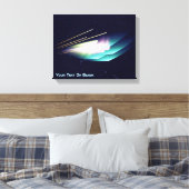 Warp Six Canvas Afdruk (Insitu (Slaapkamer))