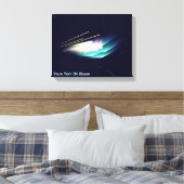 Warp Six Canvas Afdruk (Insitu (Slaapkamer))