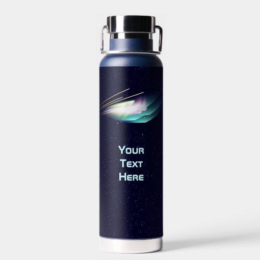 Warp Six Waterfles (Achterkant)