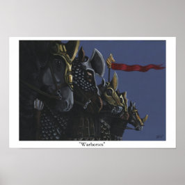 Warpaarden Poster
