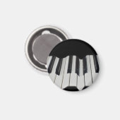 Warped Piano Keys Magnet (Voorkant / Achterkant)