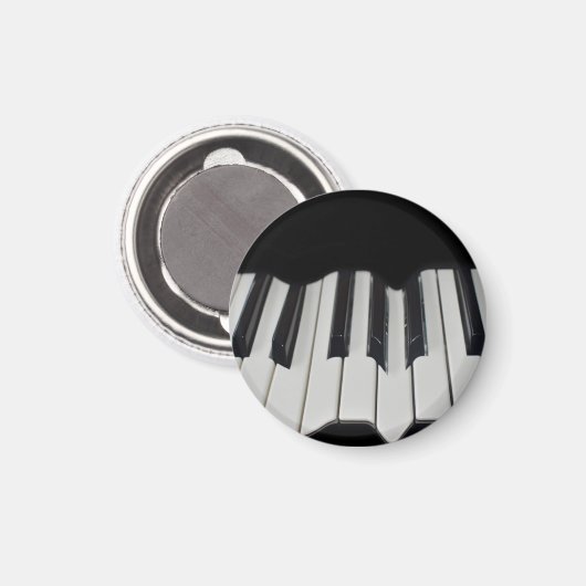 Warped Piano Keys Magnet (Voorkant / Achterkant)
