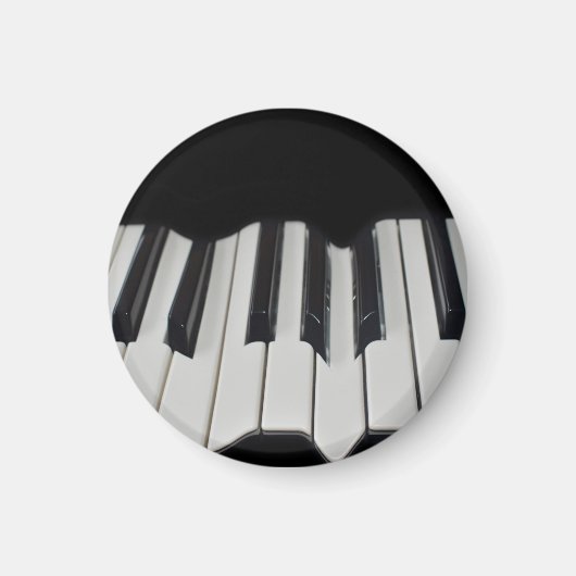 Warped Piano Keys Magnet (Voorkant)