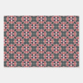 WARPPING PAPIER - 3 TINTEN WATERVERF ROZE INPAKPAPIER VEL (Voorkant)