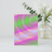 Warpstation - Digital Space Art Briefkaart (Staand voorkant)