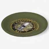 Warrant Officer 1 (WO1) Promotie Papieren Bordje (Gekanteld)