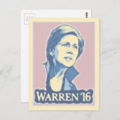 Warren '16 briefkaart (Voorkant / Achterkant)