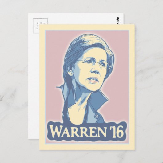 Warren '16 briefkaart (Voorkant / Achterkant)