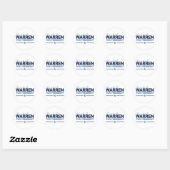 WARREN 2016 SIGNERICA -.png Ronde Sticker (Vel)