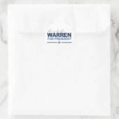 WARREN 2016 SIGNERICA -.png Ronde Sticker (Tas)