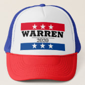 Warren 2020 trucker pet (Voorkant)