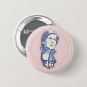 Warren 46 ronde button 5,7 cm (Voorkant /achterkant)
