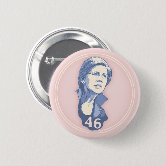 Warren 46 ronde button 5,7 cm (Voorkant /achterkant)