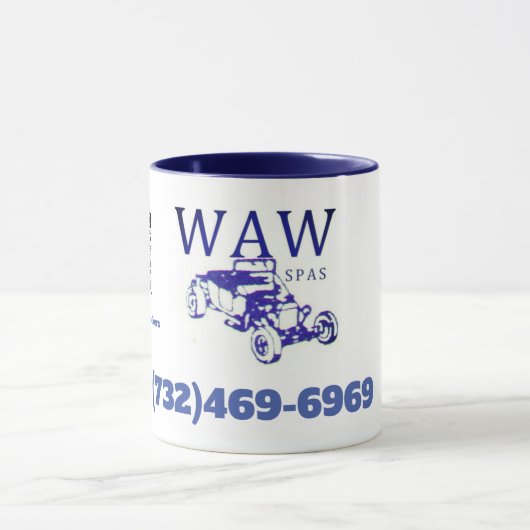 Warren Auto Wreckers Coffee Mok Rm (Midden)