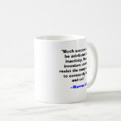 Warren Buffett Mok (Voorkant rechts)