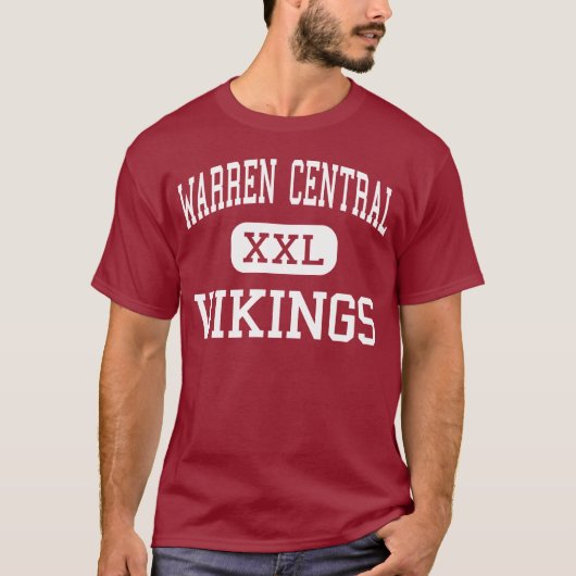 Warren Central - Vikingen - Hoge - Vicksburg T-shirt (Voorkant)