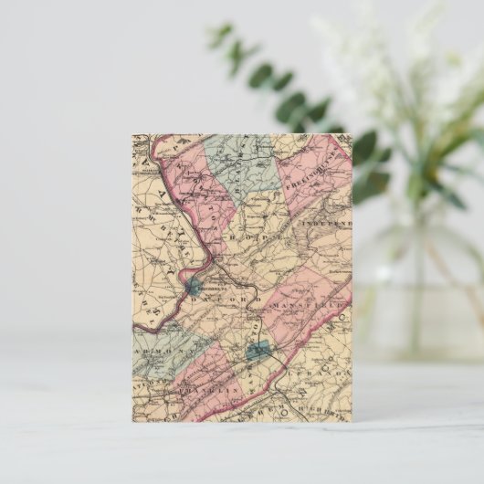 Warren County Briefkaart (Staand voorkant)