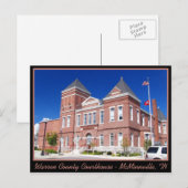 Warren County Courthouse - McMinnville, TN Briefkaart (Voorkant / Achterkant)
