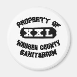 Warren County Sanitarium Products Magneet