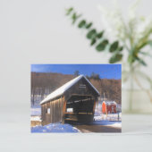 Warren Covered Bridge Briefkaart (Staand voorkant)