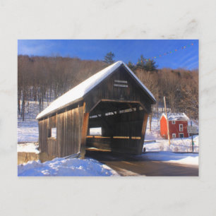 Warren Covered Bridge Briefkaart
