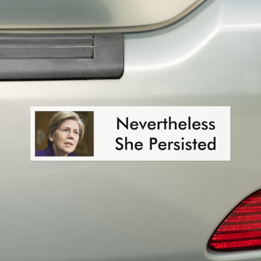 Warren Desondanks bleef ze Bumpersticker behouden (Op auto)