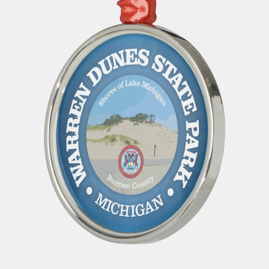 Warren Dunes SP Metalen Ornament (Links)