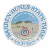 Warren Dunes SP Sticker (Voorkant)