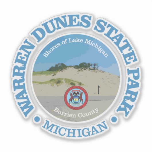 Warren Dunes SP Sticker (Voorkant)