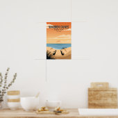 Warren Dunes State Park Michigan Vintage Poster (Keuken)