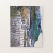 Warren Falls Vermont. Legpuzzel (Verticaal)