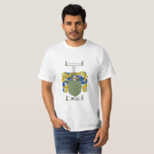 Warren Family Crest - Warren Coat of Arms T-shirt (Voorkant volledig)