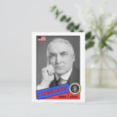 Warren G. Harden Baseball Card Briefkaart (Staand voorkant)