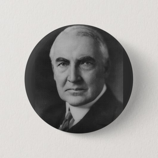 Warren G. Harding 29 Ronde Button 5,7 Cm (Voorkant)