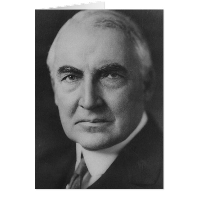 Warren G. Harding 29th President (Voorkant)