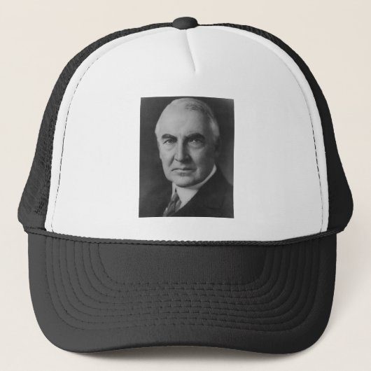 Warren G. Harding 29th President Trucker Pet (Voorkant)