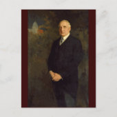 Warren G. Harding Briefkaart (Voorkant)