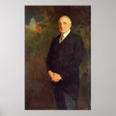 WARREN G. HARDING Portret van Edmund Hodgson Smart Poster (Voorkant)